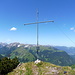 Am Gipfel der vorderen Suwaldspitze (2155m)