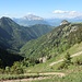 Abstieg vom Col d'Orgeval zum Chalet de Bonverdan