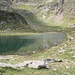 Einer der Spronser Seen - die Pfitscher Lacke kurz vor dem Berggasthaus Oberkaser (rechts im Hintergrund).