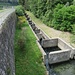 La "scala" che permette la risalita dei pesci.