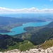 Gipfelblick auf den Lac d'Annecy