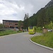 Clinicum Alpinium im lichtensteinischen Gaflei. Dieser Startpunkt für die heutige Tour erreichte ich mit dem Autobus von Vaduz aus 