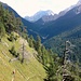 Karwendelimpression beim Abstieg vom Lausberg