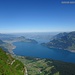 Blick von Niederbauen Chulm auf den Vierwaldstättersee