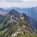 Toller Rückblick vom Brünnelistock zu Zindlen- und Rossalpelispitz