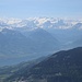 Blick auf die Berner Alpen