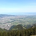 Blick auf die Rheinebene von der Hohen Kugel