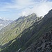 Blick aus der Westflanke Richtung spätere Abstiegsroute