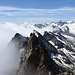 Gipfelblick nach Süden über den Graugrat