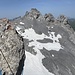 Letzter Stand nach dem Gipfelaufschwung, danach einfach weiter zum Gipfel. Hier Blick zu den wilden Zwölfihörnern
