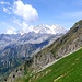 Mont Rose en noir et blanc : Marguerita - Zumstein - Dufourspitze - Nordend