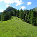 angekommen auf dem Rücken nordwestlich der Alpe Motta di Graveggia (ca. 1650 m)