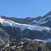 Zoomaufnahme zum Gletscherbruch unterhalb des Piz Zupo