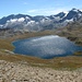 Lago Rosset con dietro il Colle del Nivolet