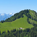 Zoom in Richtung Alpstein