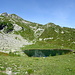 Lago della Cavegna vom gleichnamigen Pass aus
