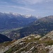 Am Gipfel mit Blick ins Rhonetal.