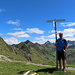 Am Jöchli, von wo man in 10 - 15 Minuten sowohl auf der Versalspitze oder dem Tafamunter Augstenberg ist.