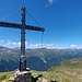 Noch ein Gipfelkreuz-Foto vor dem Aufbruch.