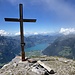 voilà: Gipfelkreuz - zum dritten Mal via NW-Grat errreicht