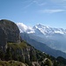 Im Hintergrund die Jungfrau, 4158 m