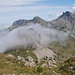 Wolken verschlingen das Oberberghorn