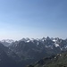 Respekteinflößende Silvretta, gesehen von der Heimspitze aus