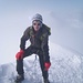 Gipfelfoto mit Ausblick zur Jungfrau
