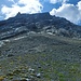 Rückblick zum Hochseiler nach dem ersten Regenschauer