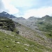 Blick zum Aufstieg aufs Fanellhorn