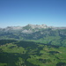 Aussicht vom Chapf zum Alpstein