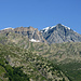 ...sowie Ferdenrothorn und Balmhorn vor wolkenlosem Morgenhimmel