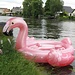 Hier keine Nessie, hier droht 'Oude Rijnie' dem unbedarften Wanderer