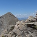 Gipfel Piz Predarossa mit Gletscherhorn hinten links.