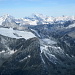 Gipfelpanorma <br />Grand Combin und Mont Blanc
