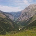 Abstieg von der Schwandhütte ins Tal von Lauterbrunnen