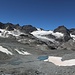 Gletscherseen unter dem Vermuntgletscher