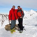 Gipfelfoto Drümännler 2436m mit Adi und mir