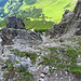 noch ein Rückblick bevor es in den Felsen hinein geht