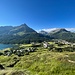 Blick während des Aufstiegs nach Maloja