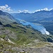 Tiefblick auf den Silsersee