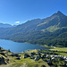 Blick während des Aufstiegs nach Maloja