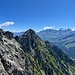 Blick vom Piz dal Sasc zum Piz Lunghin