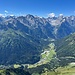 Tiefblick ins Bergell