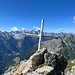 Aussichtspunkt kurz vor dem Gipfel des Piz Lunghins