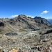 Blick hinunter zum Lägh dal Lunghin