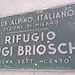 03/07/2022 La mitica insegna del Rifugio Luigi Brioschi.