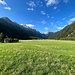 Aussicht beim Start der Wanderung