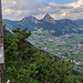 Blick zu den Mythen.