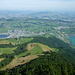 Links Küssnacht am Vierwaldstättersee und rechts Immensee am Zugersee